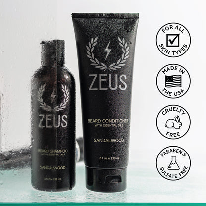 Beard Shampoo + Conditioner Set