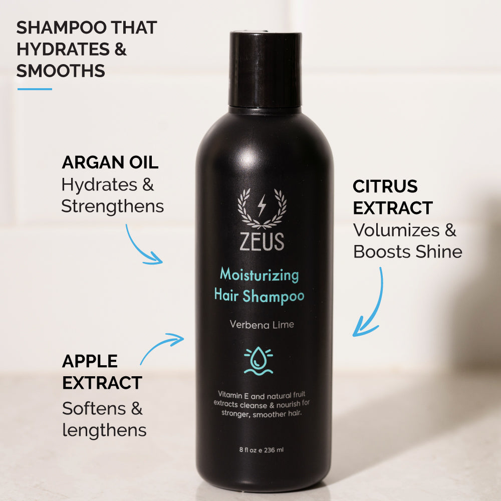 Moisturizing Hair Shampoo + Conditioner Set