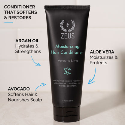 Moisturizing Hair Shampoo + Conditioner Set