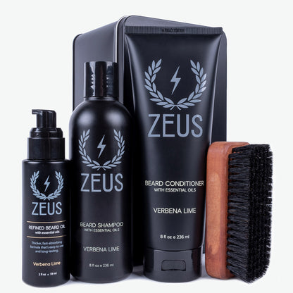 Deluxe Beard Care Kit, Refined Oil