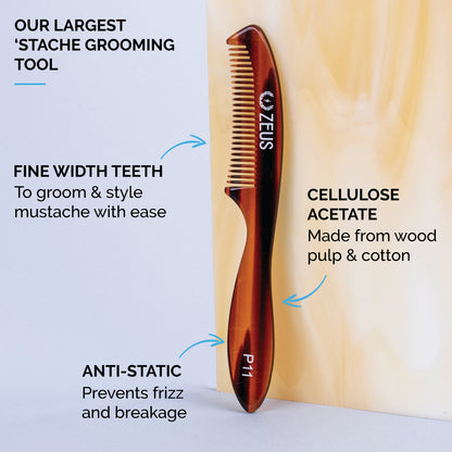 Large Mustache Comb