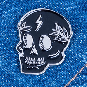 Skull Enamel Pin