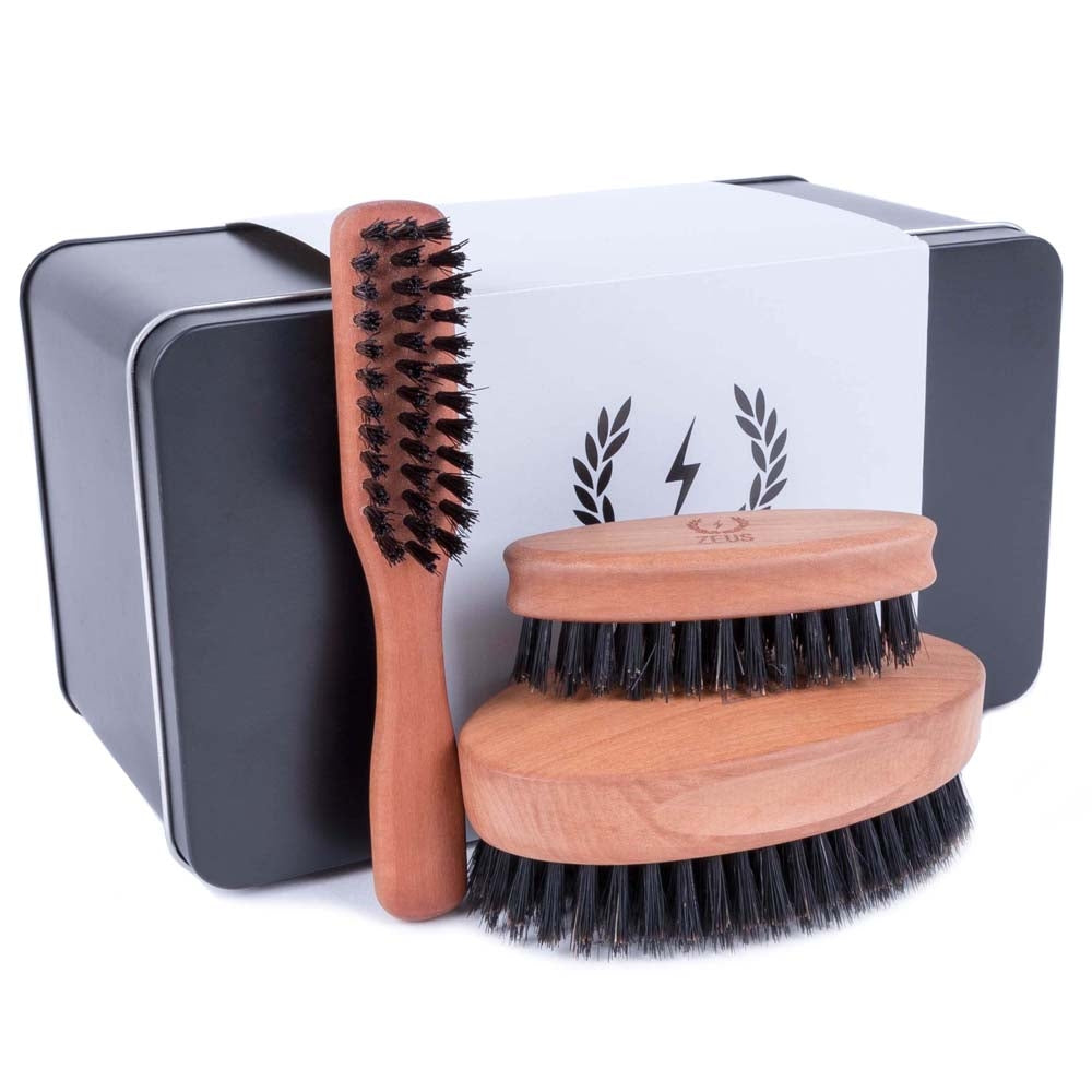 Steam beard outlet brush